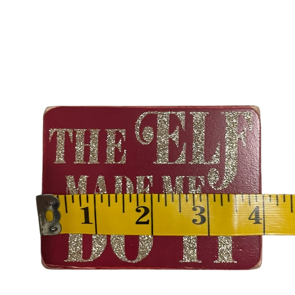 Christmas Sign Elf Theme
